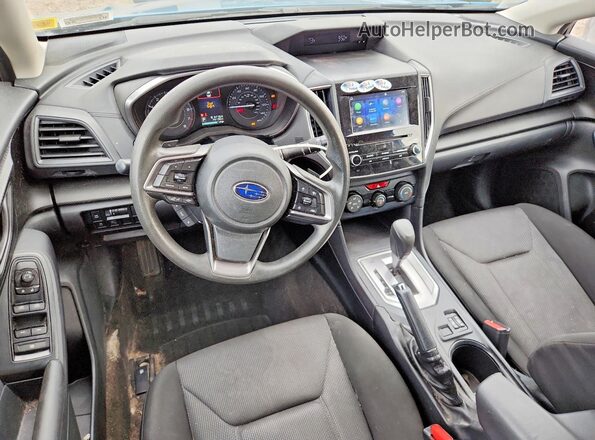 4S3GTAD60K3729983 2019 SUBARU IMPREZA Blue წინა პანელის ხედი