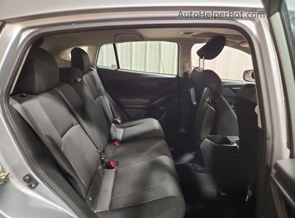 4S3GTAD64H3729655 2017 SUBARU IMPREZA Silver Вид задніх сидінь