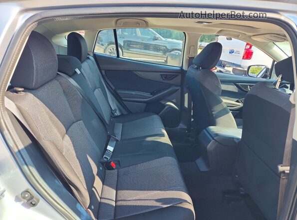 4S3GTAD68P3720973 2023 SUBARU IMPREZA Silver Rear seats view