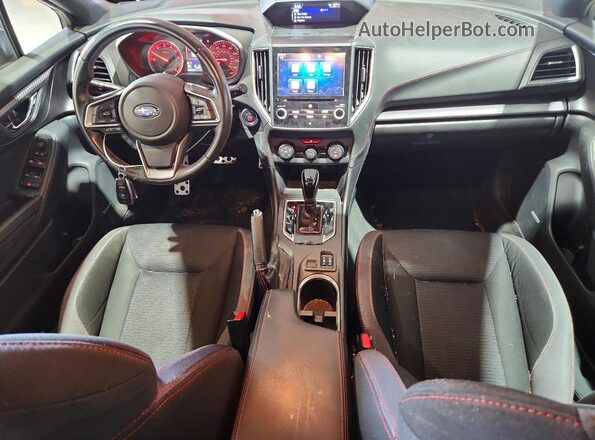 4S3GTAM68H3725284 2017 SUBARU IMPREZA Red Вид панелі приладів