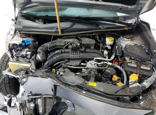 4S3GTAT69K3734634 2019 SUBARU IMPREZA Серебряный Вид задней части салона