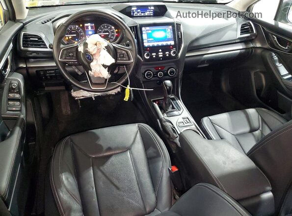 4S3GTAT69K3734634 2019 SUBARU IMPREZA Серебряный Вид панели приборов