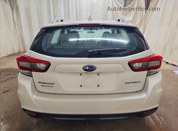 4S3GTAV6XM3714070 2021 SUBARU IMPREZA White უკანა ხედი