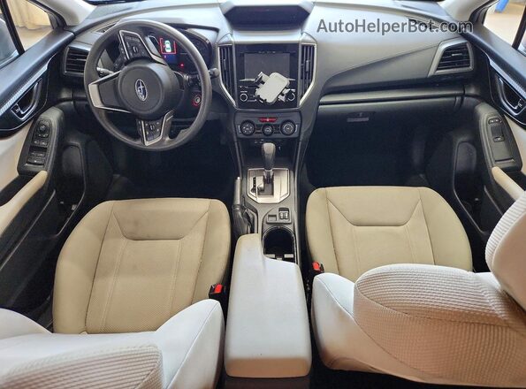 4S3GTAV6XM3714070 2021 SUBARU IMPREZA White წინა პანელის ხედი