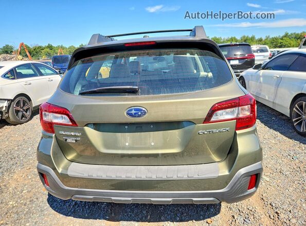 4S4BSABC9K3276707 2019 SUBARU OUTBACK Green Հետևի տեսք