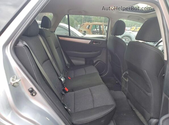 4S4BSADC2G3233444 2016 SUBARU OUTBACK Silver Rear seats view