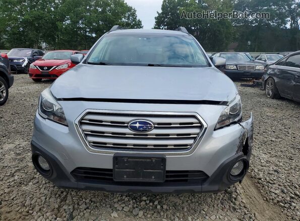 4S4BSADC2G3233444 2016 SUBARU OUTBACK Silver Front view