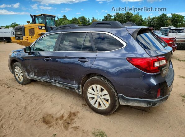 4S4BSADC7H3318443 2017 SUBARU OUTBACK Gray Tył lewy