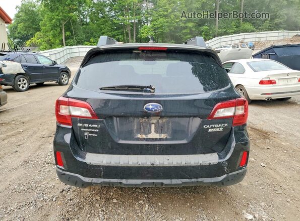 4S4BSADC8H3223860 2017 SUBARU OUTBACK Black Հետևի տեսք
