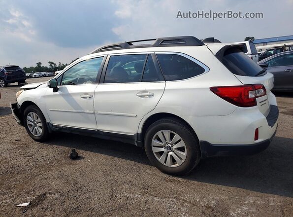 4S4BSADC9H3260304 2017 SUBARU OUTBACK White Trasero izquierdo