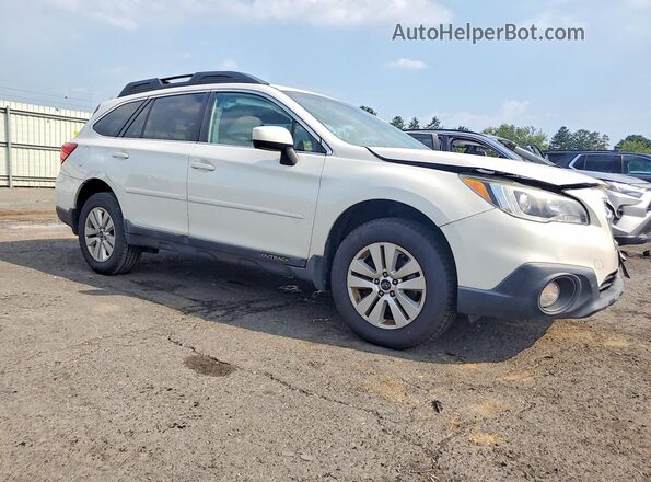 4S4BSADC9H3260304 2017 SUBARU OUTBACK White Delantero derecho