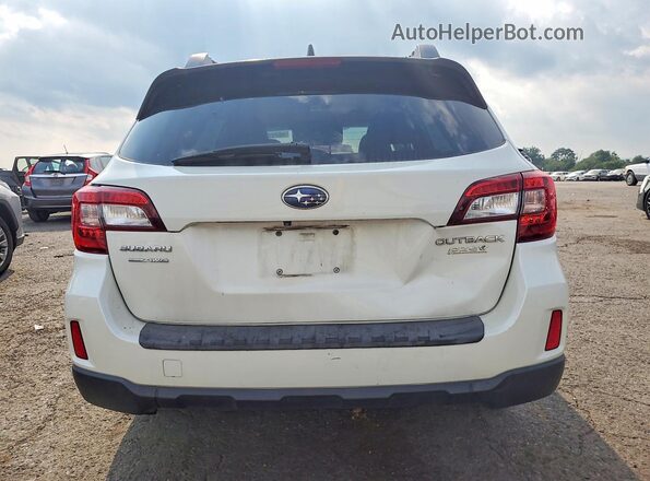 4S4BSADC9H3260304 2017 SUBARU OUTBACK White Vista trasera