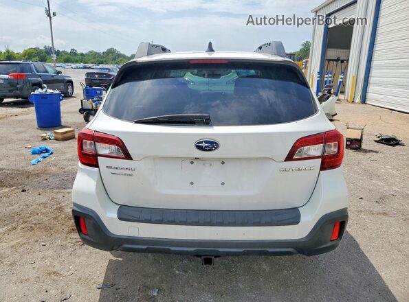 4S4BSAFC2K3364900 2019 SUBARU OUTBACK White Հետևի տեսք