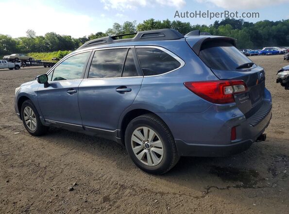 4S4BSAFC4H3253662 2017 SUBARU OUTBACK Синий Задняя левая четверть