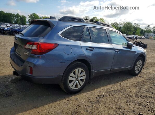 4S4BSAFC4H3253662 2017 SUBARU OUTBACK Синий Задняя правая четверть