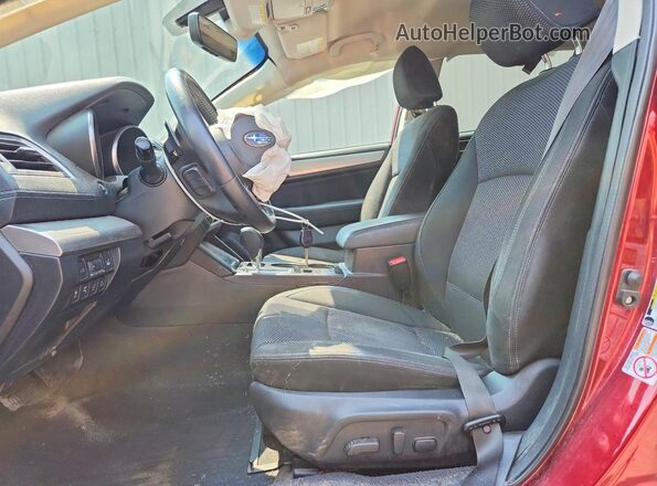 4S4BSAFC5K3376958 2019 SUBARU OUTBACK Burgundy Widok wnętrza z przodu