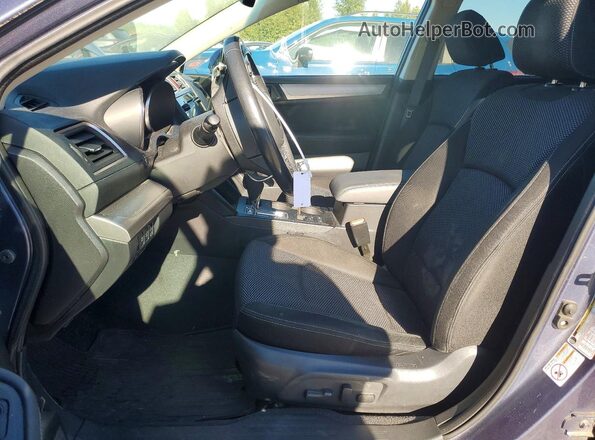 4S4BSAFC7H3265773 2017 SUBARU OUTBACK Blue Вид салону спереду