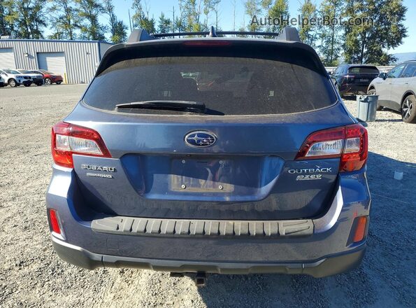4S4BSAFC7H3265773 2017 SUBARU OUTBACK Blue Вид ззаду