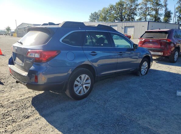4S4BSAFC7H3265773 2017 SUBARU OUTBACK Blue Задня права чверть