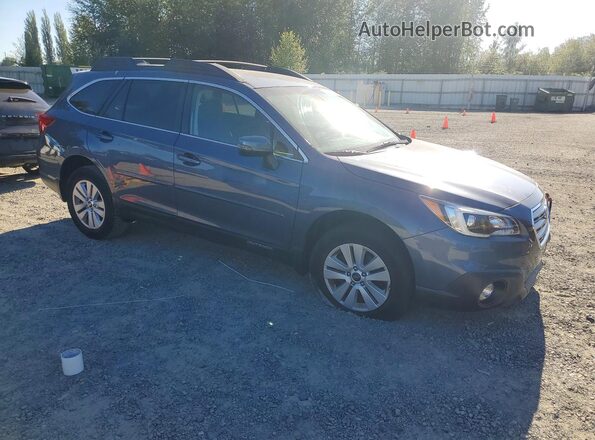4S4BSAFC7H3265773 2017 SUBARU OUTBACK Blue Передня права чверть