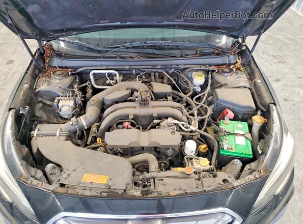 4S4BSAFCXJ3250979 2018 SUBARU OUTBACK Угольный Вид задней части салона