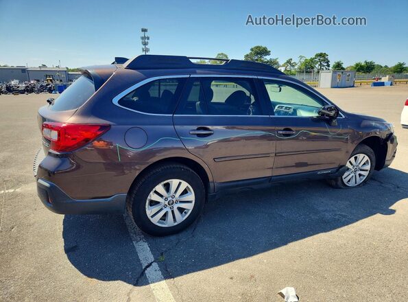 4S4BSAFCXK3314536 2019 SUBARU OUTBACK Burgundy Հետևի աջ