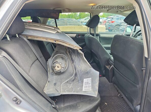 4S4BSAHC3H3287069 2017 SUBARU OUTBACK Серебряный Вид задних сидений