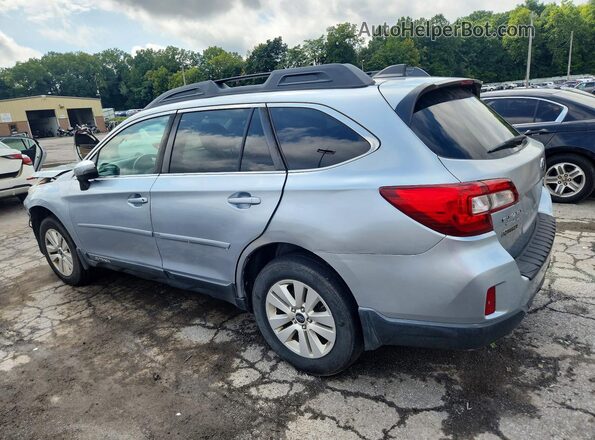 4S4BSAHC3H3287069 2017 SUBARU OUTBACK Серебряный Задняя левая четверть