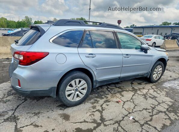4S4BSAHC3H3287069 2017 SUBARU OUTBACK Серебряный Задняя правая четверть