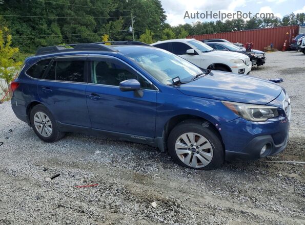4S4BSAHC3K3205459 2019 SUBARU OUTBACK Blue Առջևի աջ