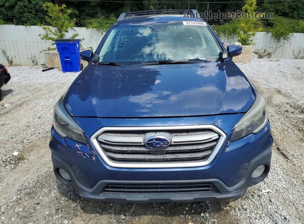 4S4BSAHC3K3205459 2019 SUBARU OUTBACK Blue Դիմացի տեսք
