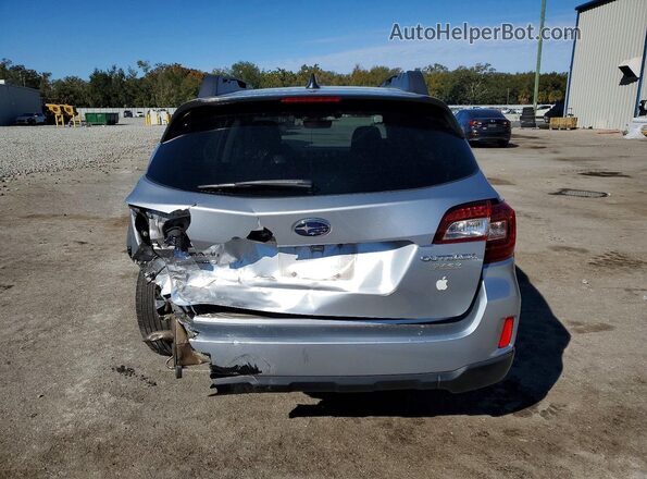 4S4BSAHC8H3412194 2017 SUBARU OUTBACK Silver Вид ззаду