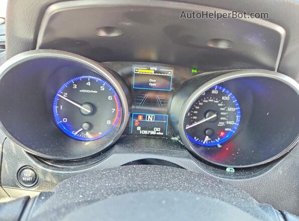 4S4BSAHC9K3379441 2019 SUBARU OUTBACK Blue Instrument cluster view