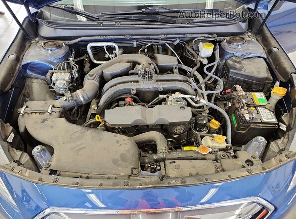 4S4BSAJC9K3317581 2019 SUBARU OUTBACK Синий Вид подкапотного пространства