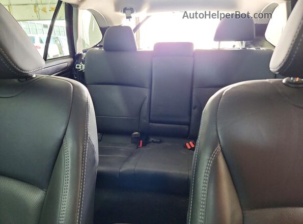 4S4BSAJC9K3317581 2019 SUBARU OUTBACK Синий Вид задних сидений