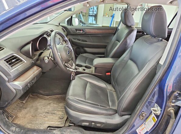 4S4BSAJC9K3317581 2019 SUBARU OUTBACK Синий Вид салона спереди