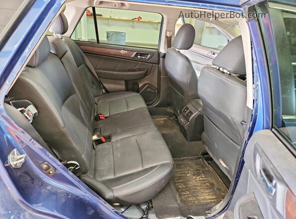 4S4BSAJC9K3317581 2019 SUBARU OUTBACK Синий Вид задней части салона