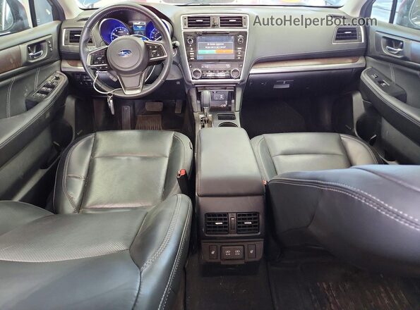 4S4BSAJC9K3317581 2019 SUBARU OUTBACK Синий Вид панели приборов