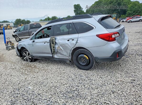 4S4BSAJCXK3242583 2019 SUBARU OUTBACK Серебряный Задняя левая четверть