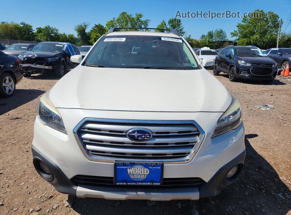 4S4BSAKC5H3321005 2017 SUBARU OUTBACK Белый Вид спереди