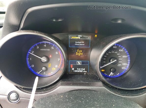 4S4BSANC0G3349952 2016 SUBARU OUTBACK Tan Instrument cluster view