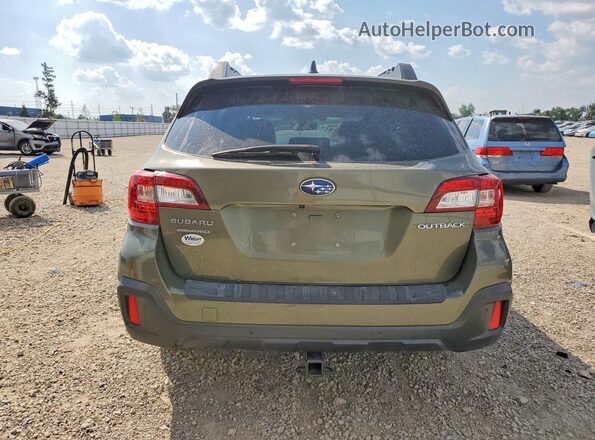 4S4BSANC0K3200868 2019 SUBARU OUTBACK Green Widok z tyłu