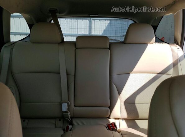 4S4BSANC0K3200868 2019 SUBARU OUTBACK Green Widok tylnych siedzeń