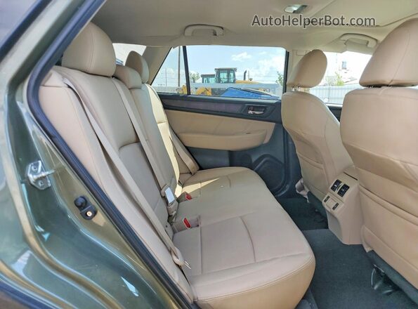 4S4BSANC0K3200868 2019 SUBARU OUTBACK Green Widok wnętrza z tyłu