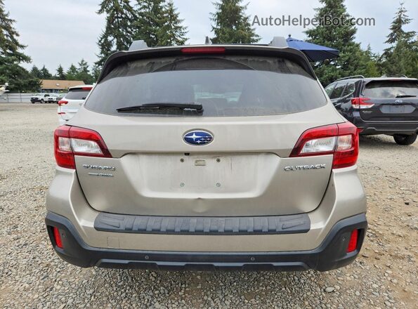 4S4BSANC1K3277698 2019 SUBARU OUTBACK Beige Vista trasera
