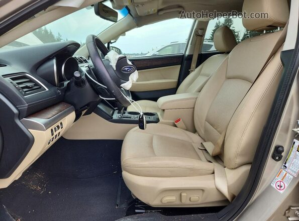 4S4BSANC1K3277698 2019 SUBARU OUTBACK Beige Vista interior delantera