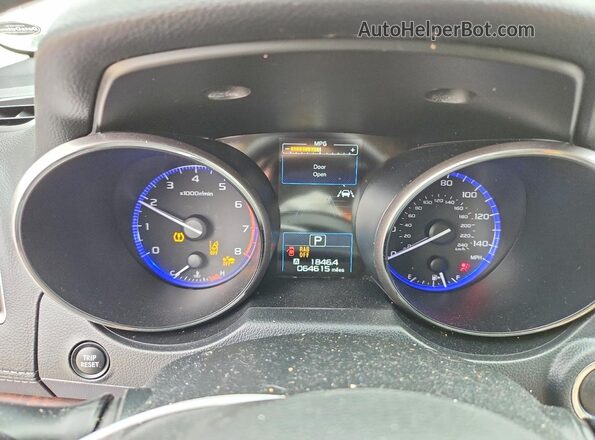 4S4BSANC1K3277698 2019 SUBARU OUTBACK Beige Vista del cuadro de instrumentos