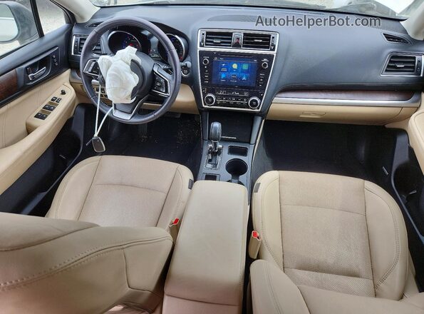 4S4BSANC1K3277698 2019 SUBARU OUTBACK Beige Vista del salpicadero