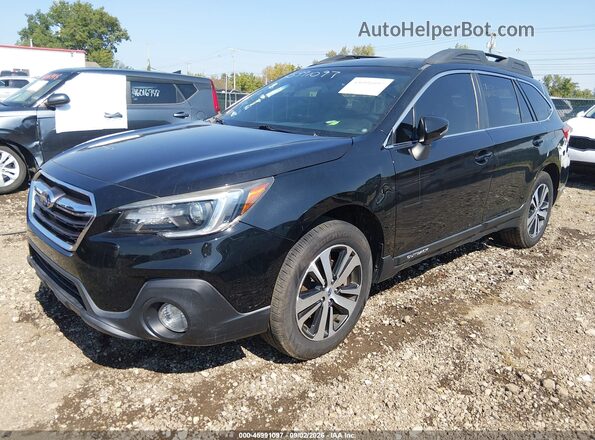 4S4BSANC2K3259100 2019 SUBARU OUTBACK Black Առջևի ձախ երեք քառորդ տեսարան