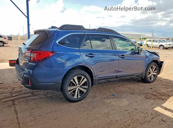 4S4BSANC2K3386638 2019 SUBARU OUTBACK Blue Rear right